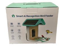 Smart Ai Recognition Bird Feeder, HD Video, Solar Power, AI Bird Identification