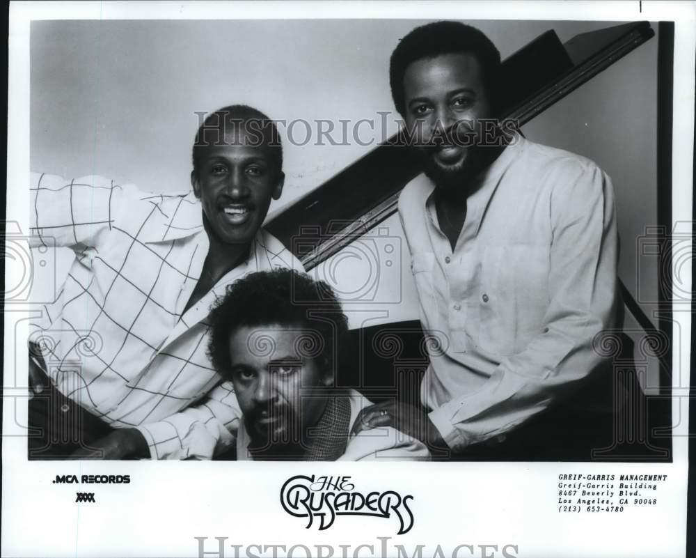 1981 Press Photo Members of The Crusaders, American jazz fusion group.
