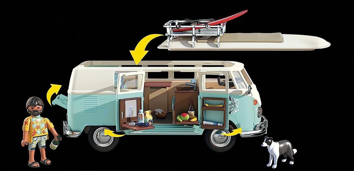 プレイモービル　T1 Camping Bus 70826 Playmobil 70826 Volkswagen T1 Camping Bus Special Edition VW