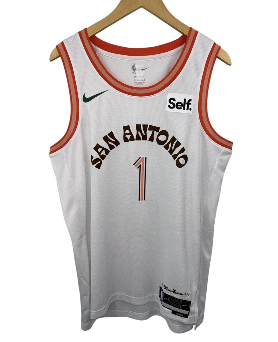 Nike San Antonio Spurs Victor Wembanyama The Alien Nickname Jersey