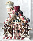 New ListingBlue Sky Clayworks Heather Goldminc Gingerbread House Tealight Holder