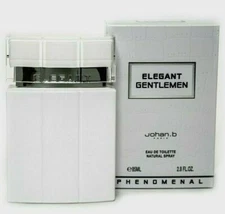Elegant Gentlemen Phenomenal by Johan B 2.8 oz Eau de Toilette Men Brand New