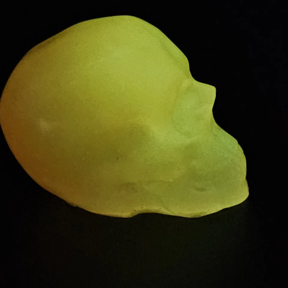 Collectable Super Bright Glow In The Dark Skull Custom One Of A Kind - Image 4 of 4