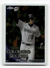 2010 Topps Chrome #93 Carlos Gonzalez