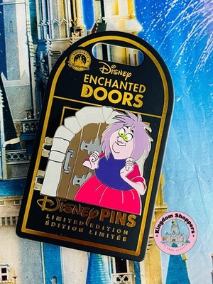 2026 Disney Parks Pin Enchanted Doors Sword In The Stone Madame Mim LE 2500