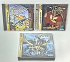 Panzer Dragoon 1 2 3 I II III Zwei Azel Set Lot 3 Sega Saturn SS Japan Ver Game