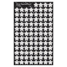 TREND Silver Stars Sparkle superShapes Stickers