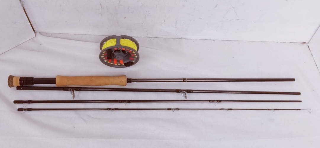 Orvis Clearwater 8 Wt. 9ft Fly Rod Reel Combo, 4-Piece w/ Cl