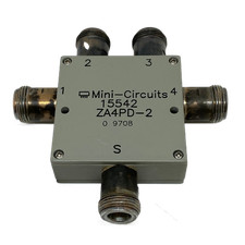 ZA4PD-2 Mini Circuits 1000-2000Mhz N f 10W 4 Way Power Splitter Combiner