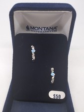 Montana Silversmiths Earrings- River Bend Opa...