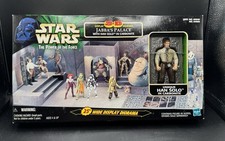 Hasbro Star Wars Power of the Force Jabba   s Palace Diorama Han Carbonite 1998