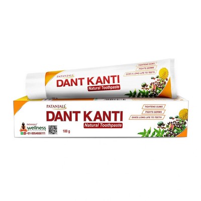 aus DE : Patanjali 200g - DANT KANTI pflanz. Zahnpasta Zahncreme Rabatt ab 2 Stk