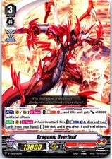 DRAGONIC OVERLORD ALTERNATE ART V-TD02/002EN CARDFIGHT VANGUARD MP