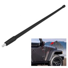 13 Inch Car Replacement Antenna Aerial for Jeep Wrangler JK JKU JL 2008-2017