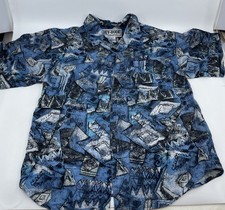 Vintage Hey Dude Kids Button Up Shirt Meduim 5/6 1990s