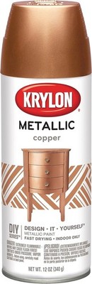 General Purpose, 12 Ounces BRILLIANT SPRAY PAINT METALLIC COPPER