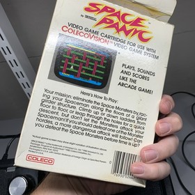 ColecoVision Coleco Space Panic Video Game