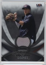 2010 Bowman Sterling USA Baseball Relics Christian Lopes #USAR-7 5qi