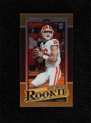 2021 Legacy Rookies Premium Edition Mini Variation Bronze Trevor Lawrence RC e9p