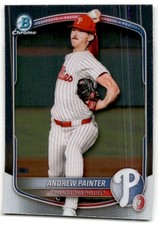 2025 Bowman #BCP-116 Andrew Painter Chrome Prospects Philadelphia Phillies