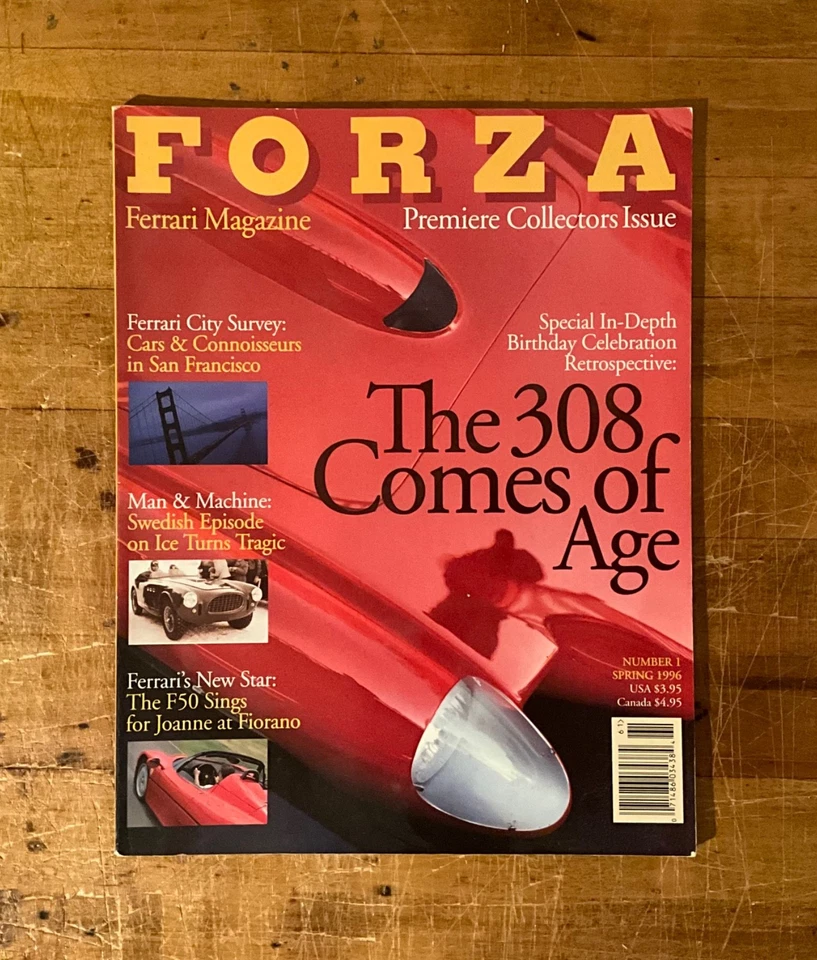 Revista Forza | Los primeros cinco (5) números #1 a 5 | Revista Ferrari Original Foto 2 de 4