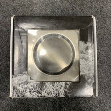 SERENITY BCS.102.22 Flat Round Shower Drain Trim 4" In Brushed Nickel