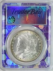 1898 O Morgan Silver Dollar Coin PCGS MS64 BU Uncirculated Trader Bea Holder