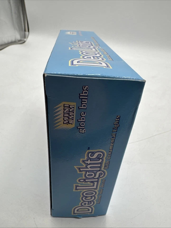 50 Bombillas Mini Globo Alambre Verde RGB DecoLights Darice Inc. Nuevas 8mm Transparentes Foto 4 de 4