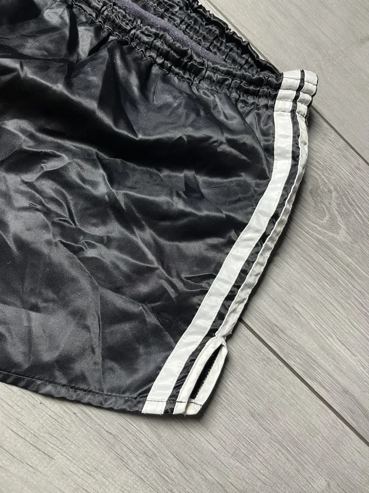 Vintage Adidas 90s Shorts Mens Medium West Germany striped Made in Yugoslavia - Image 2 of 4