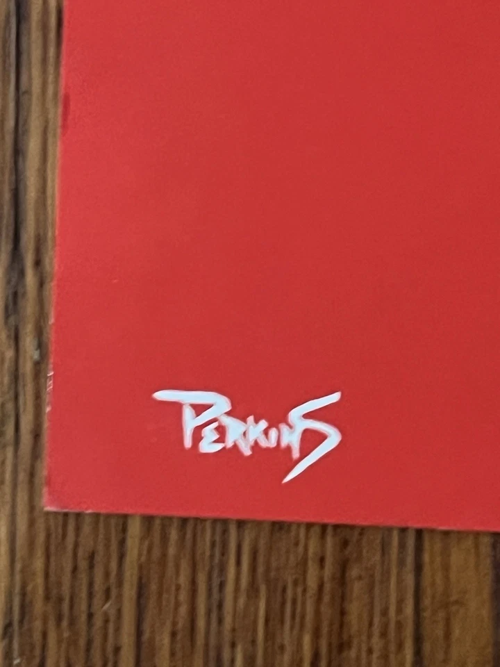 Плакат «Pure Evel» Билли Перкинса — ограниченный выпуск шелкография - Изображение 4 из 4