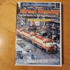Street Running in HO Scale Model Railroad DVD Smith Digital Productions Dolby