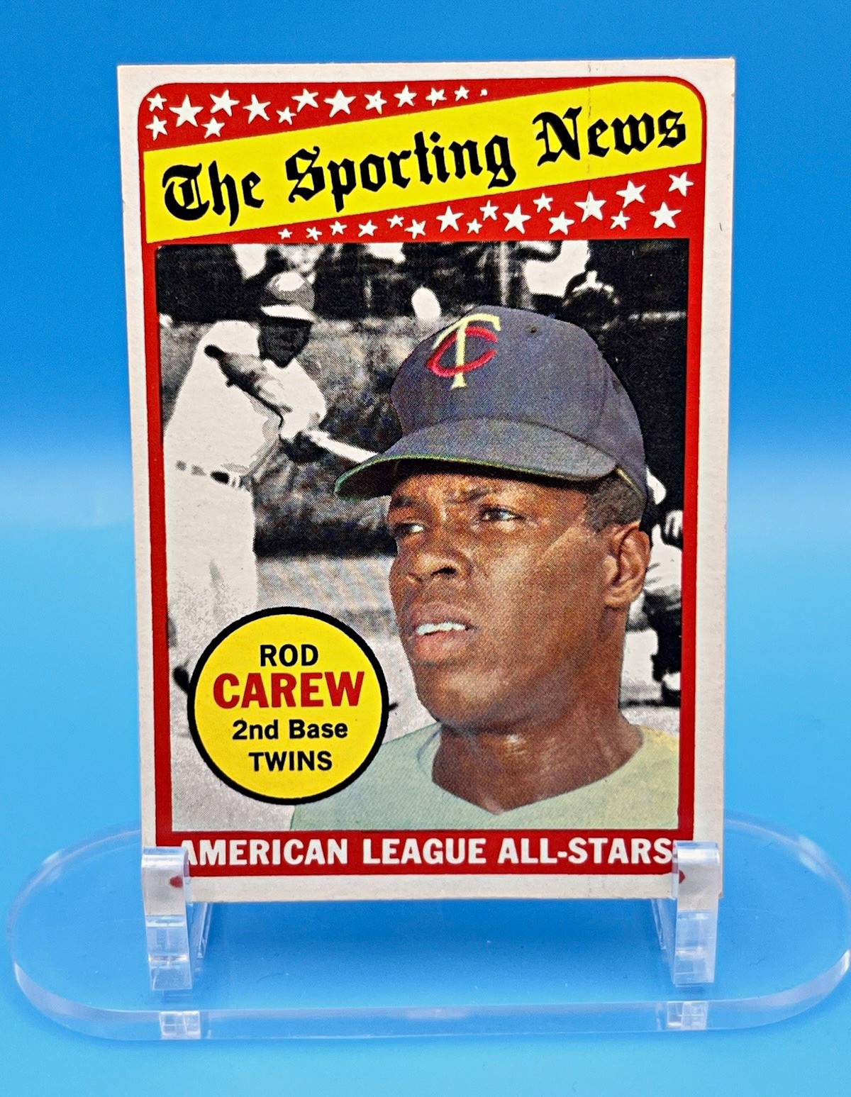 Topps 1969 The Sporting News All-Star Selection Rod Carew #419