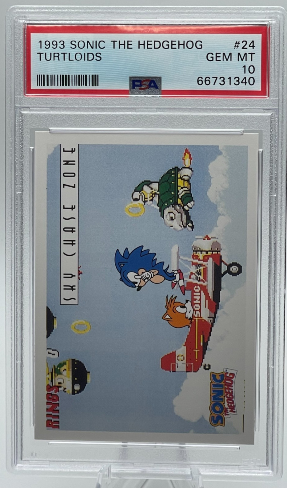 1993 SONIC THE HEDGEHOG #24 Turtloids front