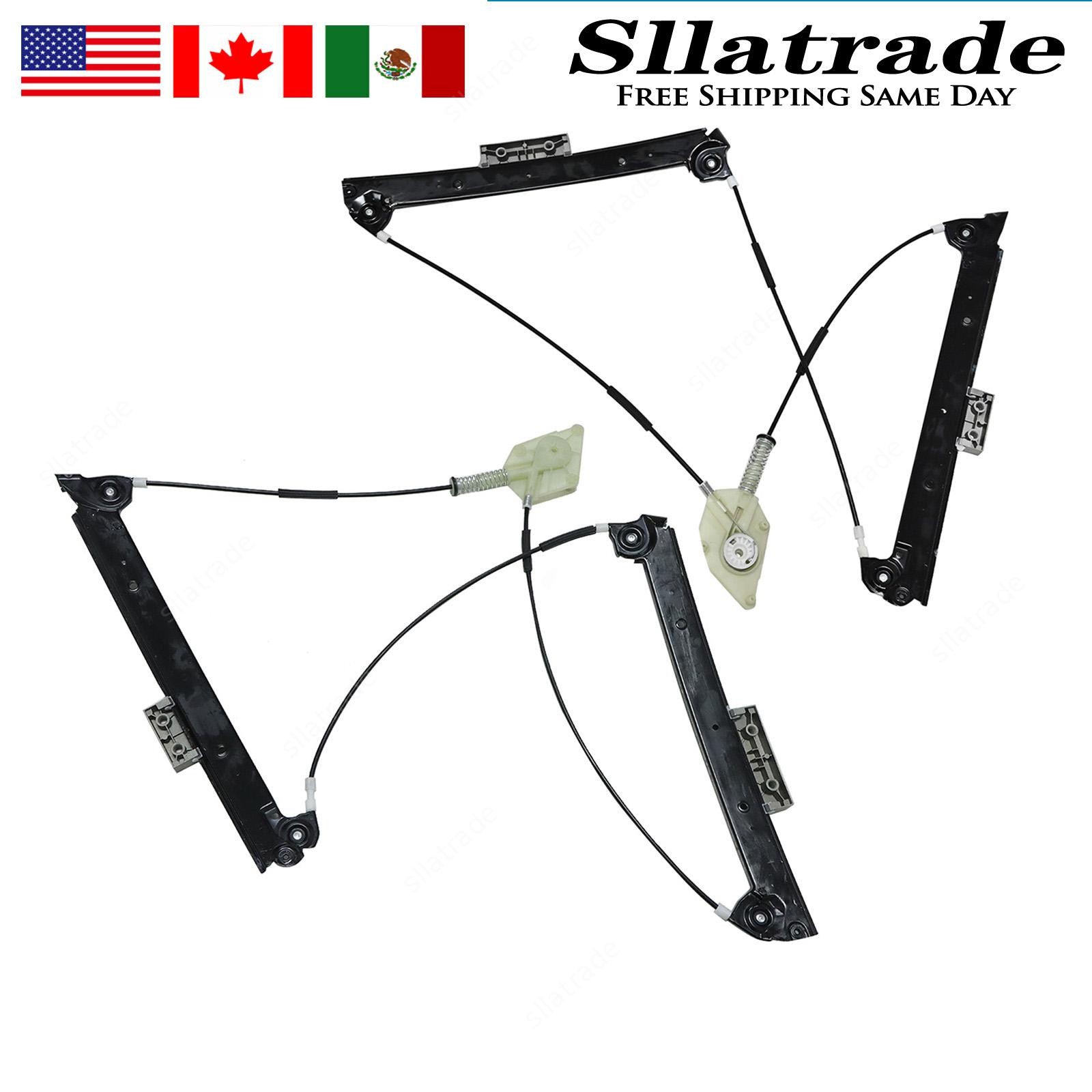 2X For Bentley Continental GT GTC 2004-2018 Window Regulator Front Left & Right