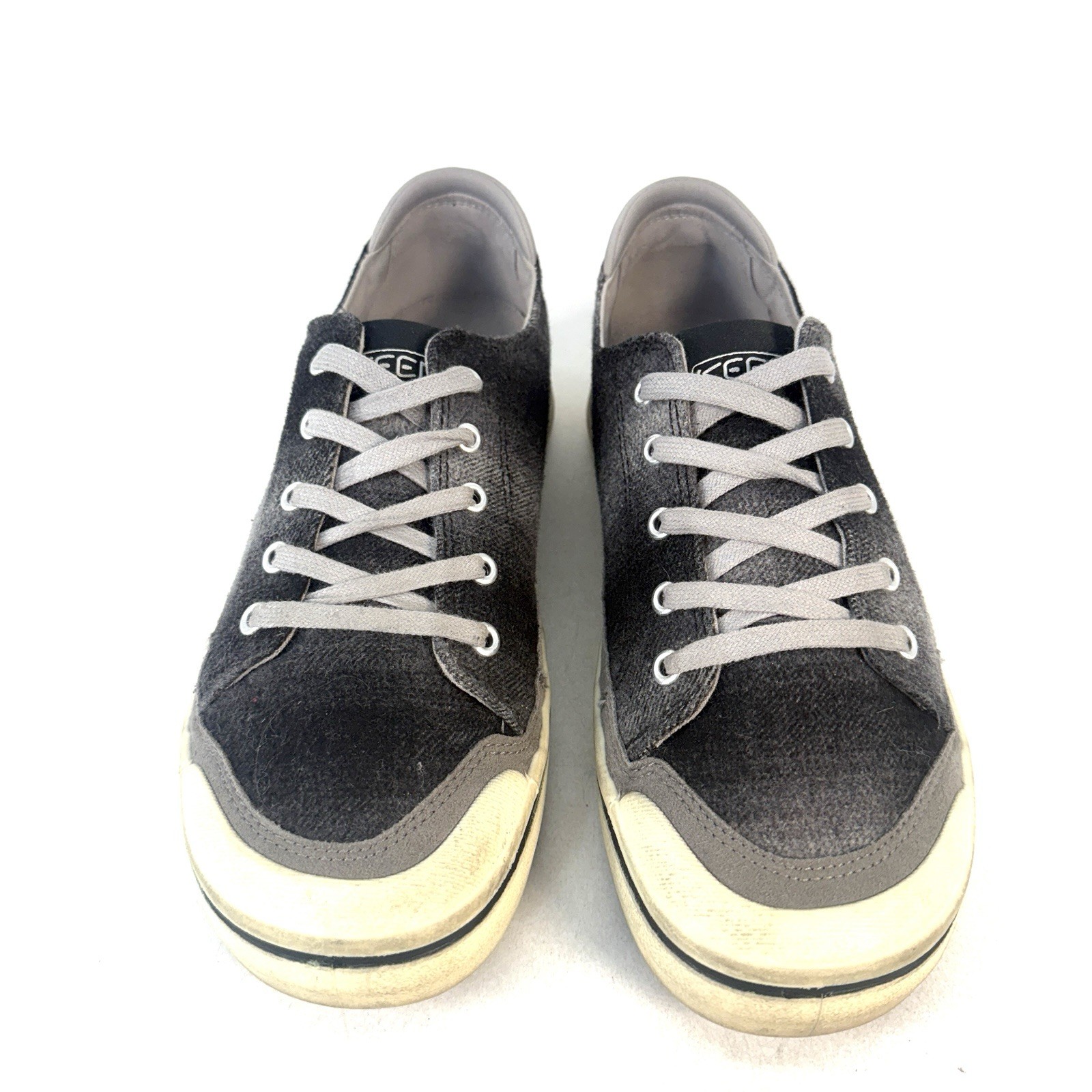 Scarpe da ginnastica KEEN donna taglia 10 5 attività outdoor tessuto grigio basse stringate