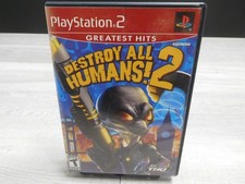 Destroy All Humans 2 2006 GH Sony PlayStation 2 PS2 Video Game NO MANUAL