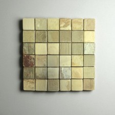 10x Sandstein Mosaik Fliesen Matte "Autumn" Naturstein Bad Küche Innen 30x30 cm