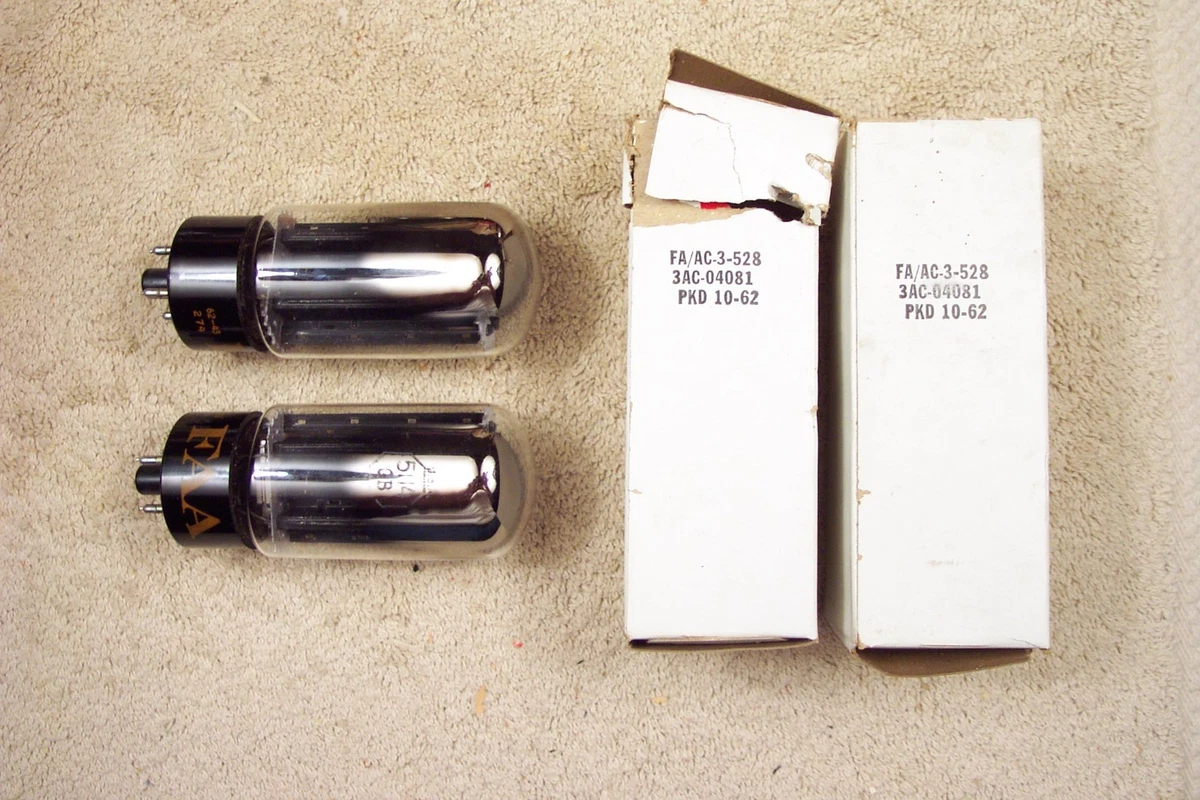 GZ32 Philips 5V4G NOS NEUF dans sa boîte rare DD Getter