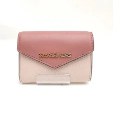 MICHAEL KORS 6-key holder coin case pink
