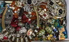 Vintage & Mod Some Signed Costume Jewelry Lot Small Priority Box FULL #141