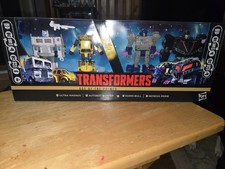 Hasbro Transformers Age of the Primes 4-Pack Action Figure Set