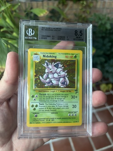 Nidoking graded BGS 8.5 for sale on eBay
