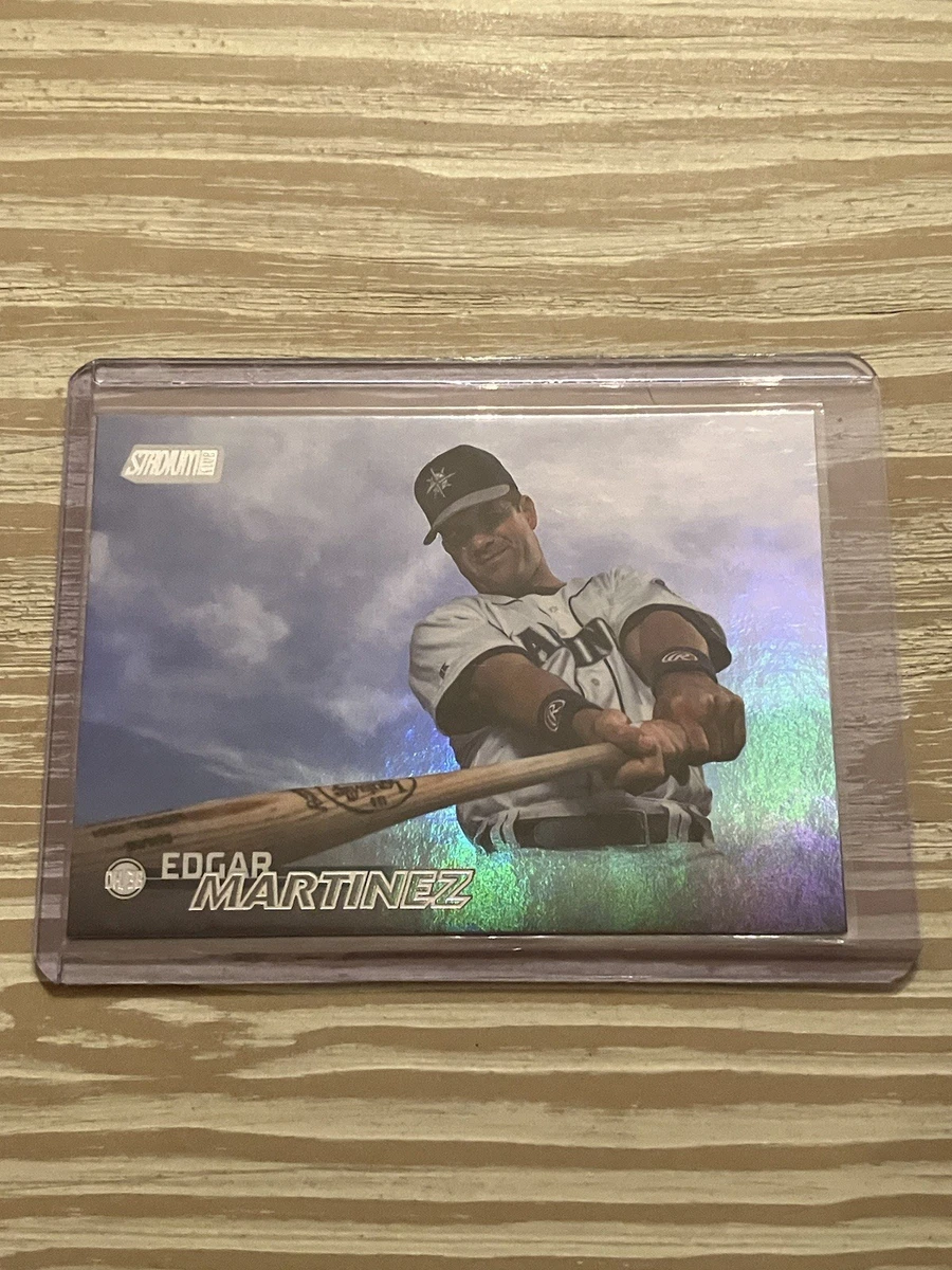 EDGER MARTINS THE TIME MACHINE サイン入り Edgar Martinez Baseball Serial Numbered Sports Trading Cards