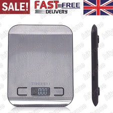10kg Digital Kitchen Scales LCD Food Weight Postal Scale Electronic Balance UK