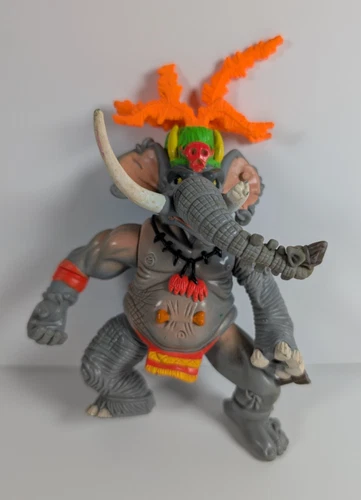 Vintage 1992 Playmates TMNT Teenage Mutant Ninja Turtles “Dr EL” Elephant Figure