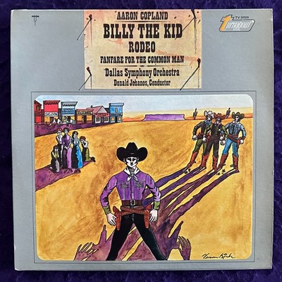 TAS ~ COPLAND Billy The Kid Rodeo JOHANOS / Turnabout TV 34169 Tested EX+/NM
