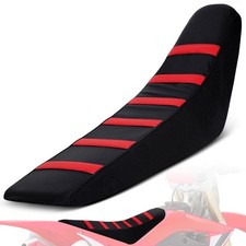 Motorcycle Soft Seat Cover Gripper Non-Slip Seat Cover Universal for CRF CR X...