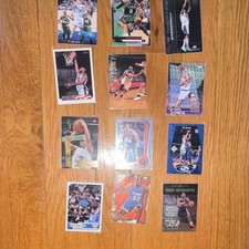 #3 Fleer Upper Deck Edge NBA 1998 Basketball Trading Card Lot 12 Cards