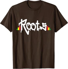Reggae Roots Rasta Rastafari Grafitti Hip Hop Dub Unisex T-Shirt