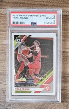 🏀 Trae YOUNG PSA 10 2019 Panini Donruss Optic #2 Gem Mint